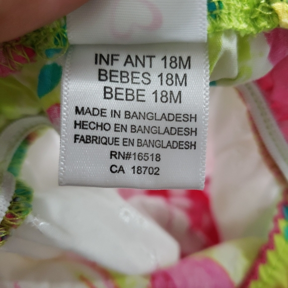 Youngland baby girl Dress size 18 months - Picture 8 of 8